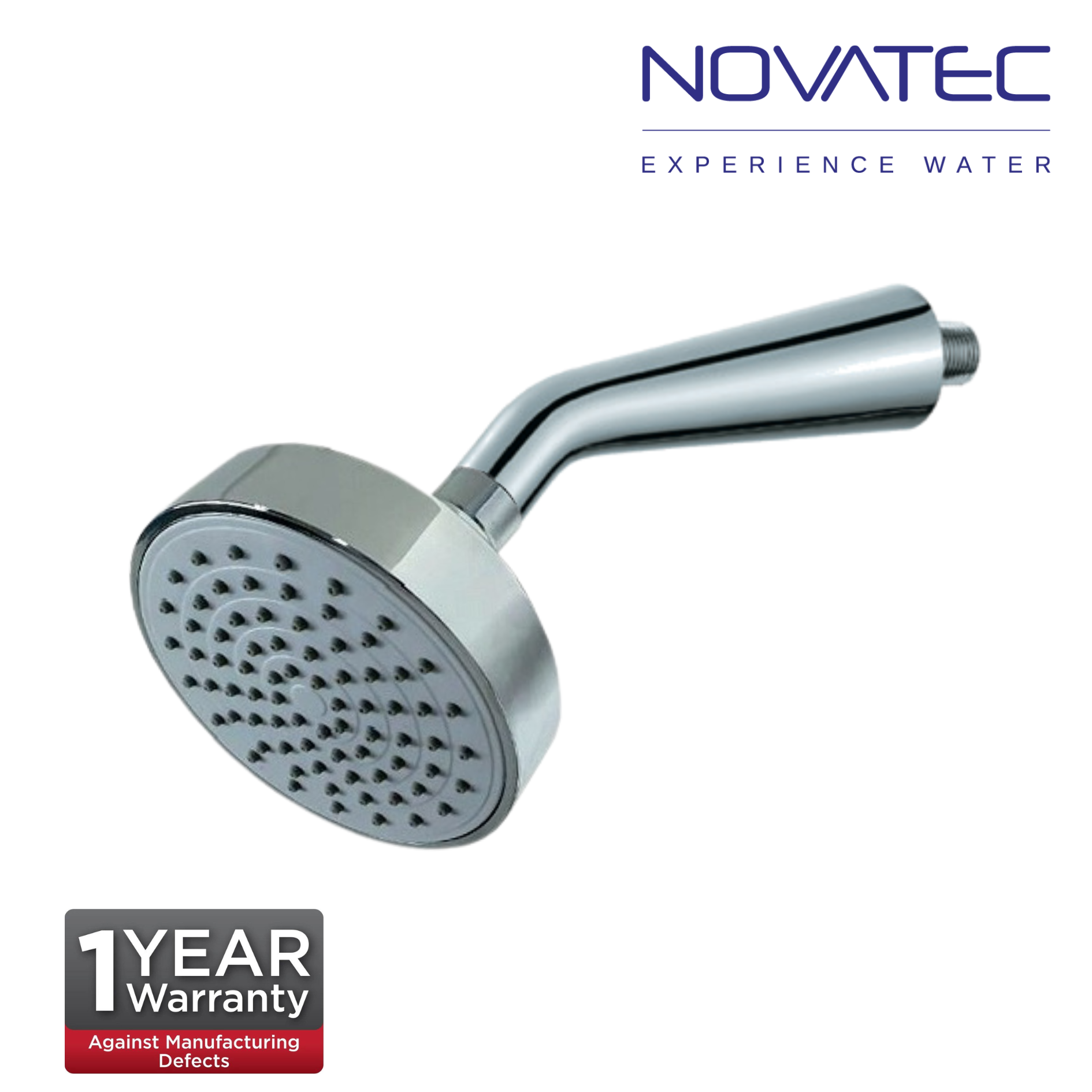 Novatec ABS Shower Rose With Shower Arm (2008/SA02-A)